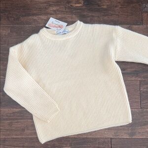 Cozy Cream Kids Sweater